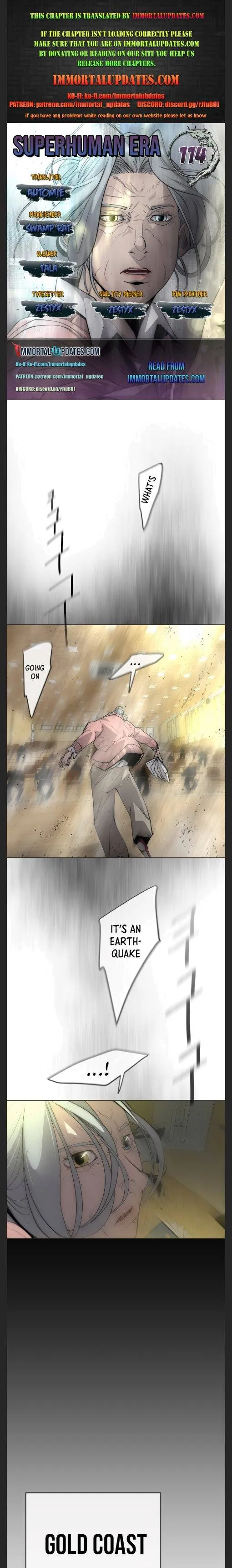 Superhuman Era Chapter 114 Online - página 1