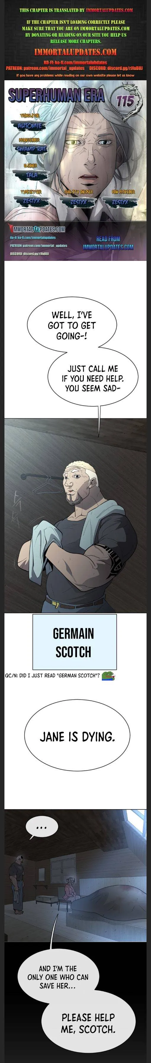 Superhuman Era Chapter 115 Online - página 1