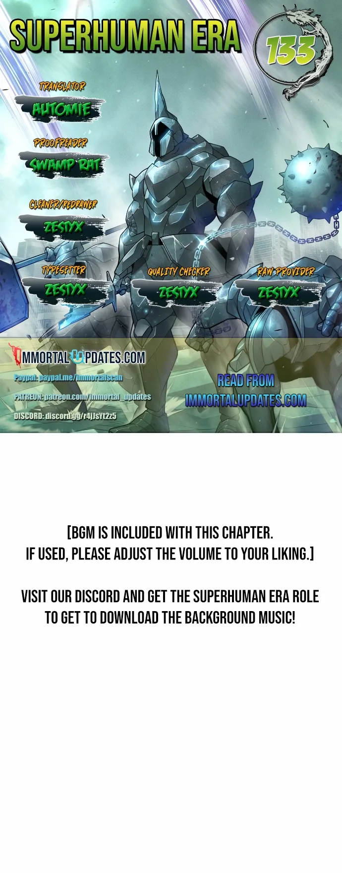 Superhuman Era Chapter 133 Online - página 2