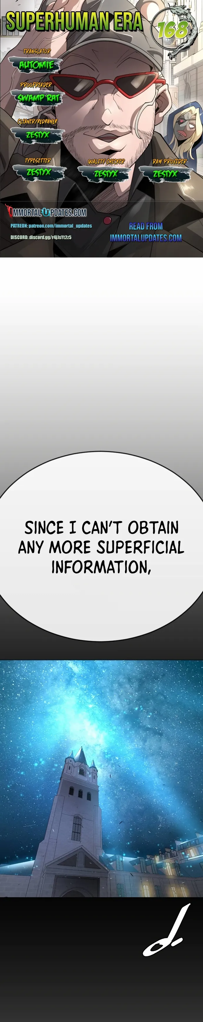Superhuman Era Chapter 168 Online - página 1