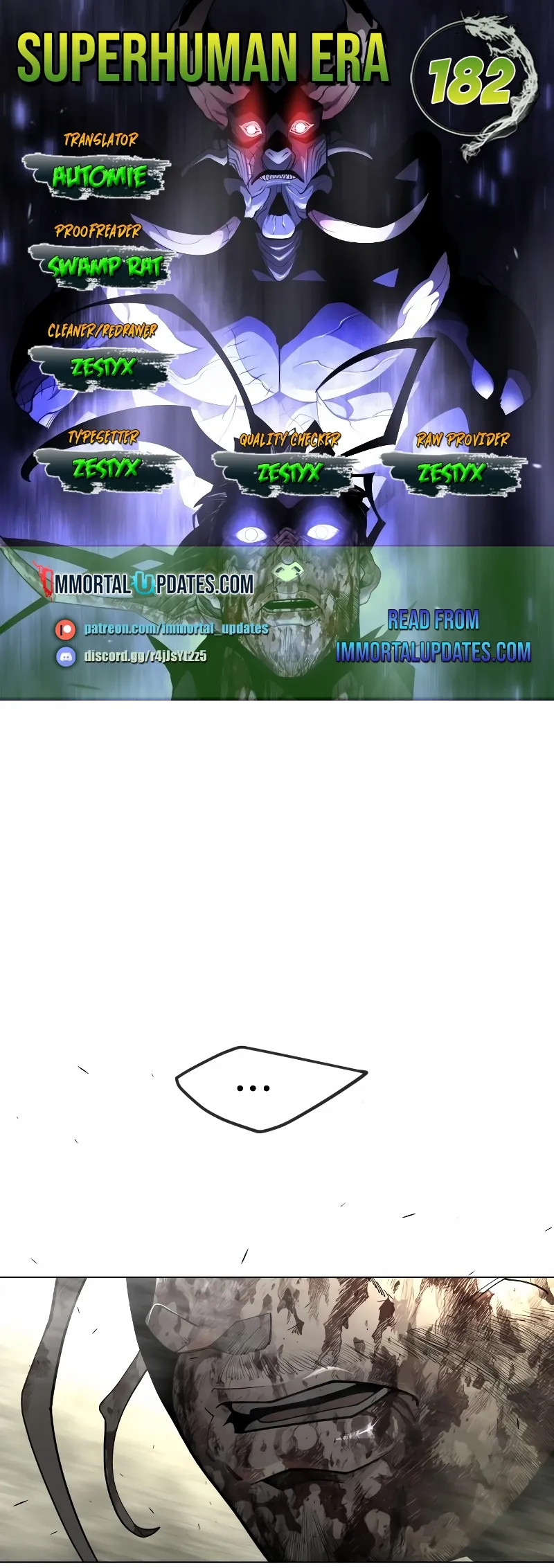 Superhuman Era Chapter 182 Online - página 1