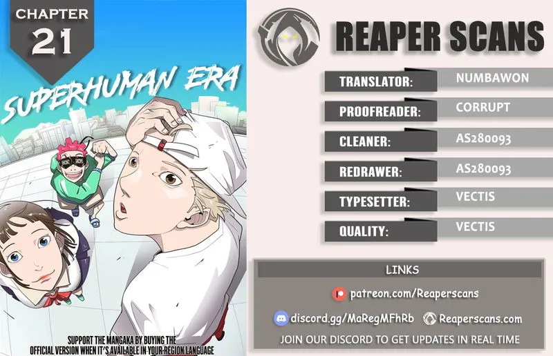 Superhuman Era Chapter 21 Online - página 1