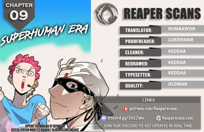 Superhuman Era Chapter 9 Online - página 1