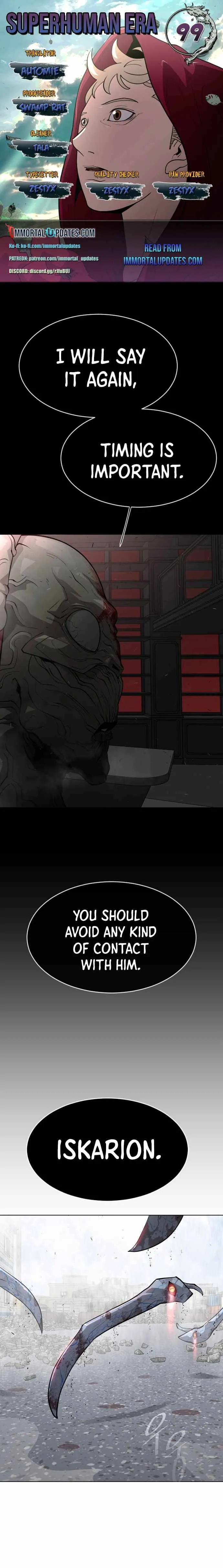 Superhuman Era Chapter 99 Online - página 1