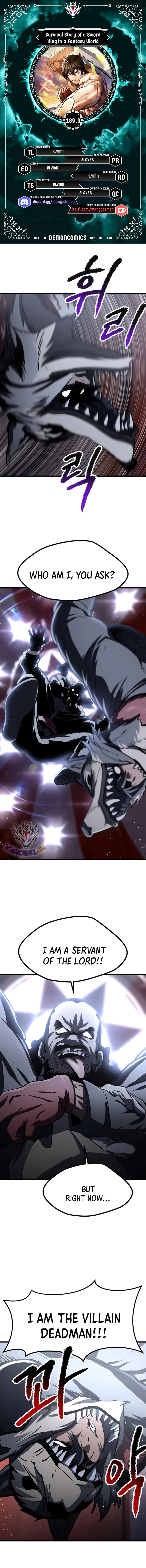 Survival Story of a Sword King in a Fantasy World Chapter 189.3 Online - página 1