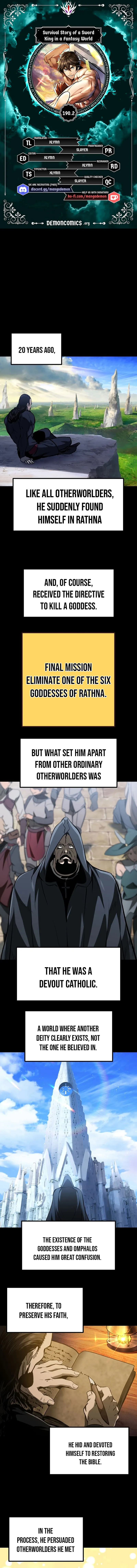 Survival Story of a Sword King in a Fantasy World Chapter 190.2 Online - página 1