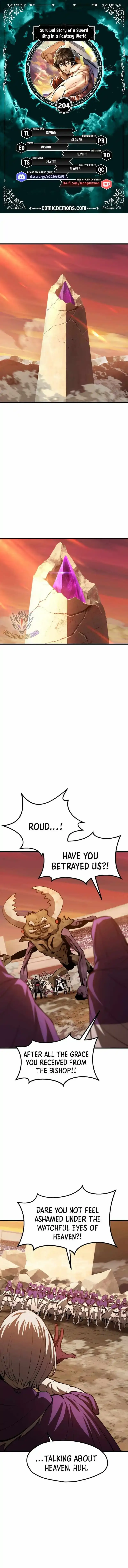 Survival Story of a Sword King in a Fantasy World Chapter 204 Online - página 2