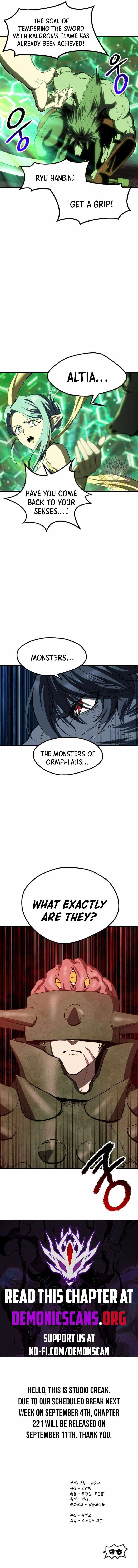 Survival Story of a Sword King in a Fantasy World Chapter 220 Online - página 22