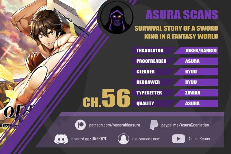 Survival Story of a Sword King in a Fantasy World Chapter 56 Online - página 1