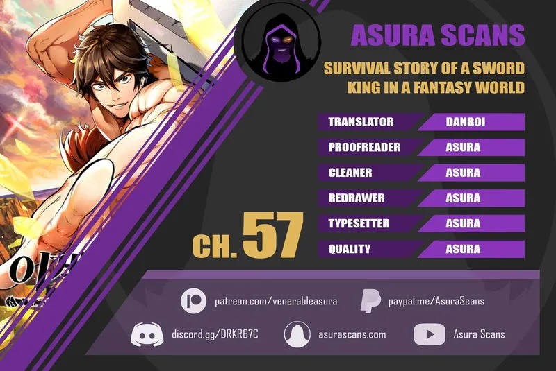 Survival Story of a Sword King in a Fantasy World Chapter 57 Online - página 1