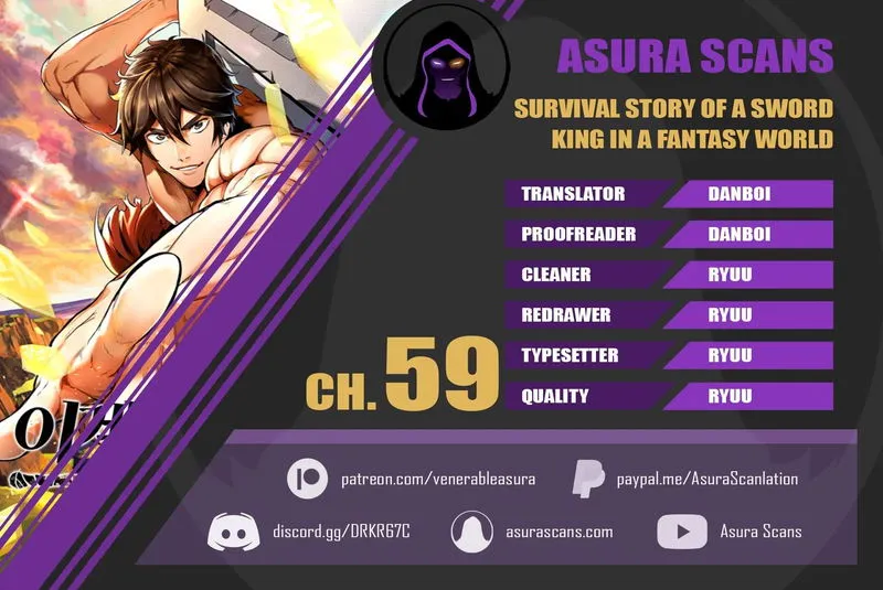 Survival Story of a Sword King in a Fantasy World Chapter 59 Online - página 1