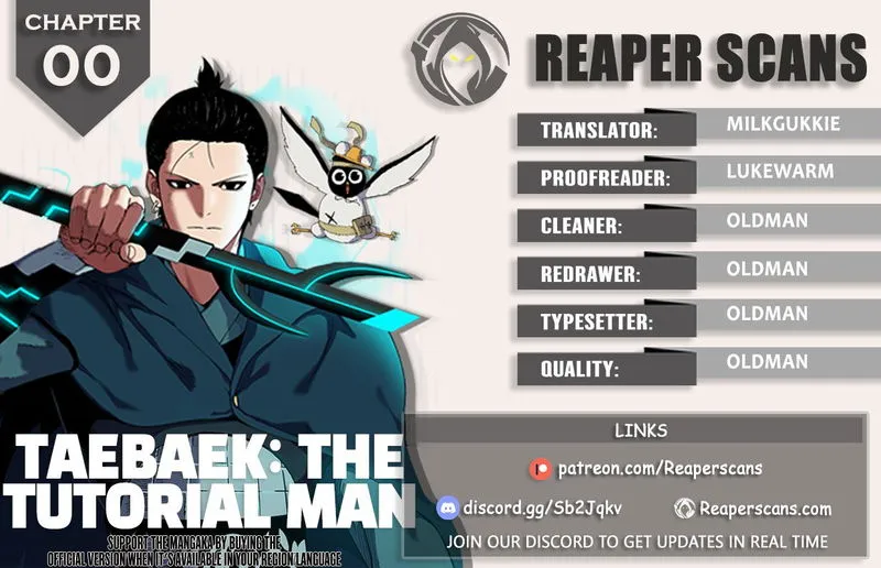 Taebaek The Tutorial Man Chapter 0 Online - página 1