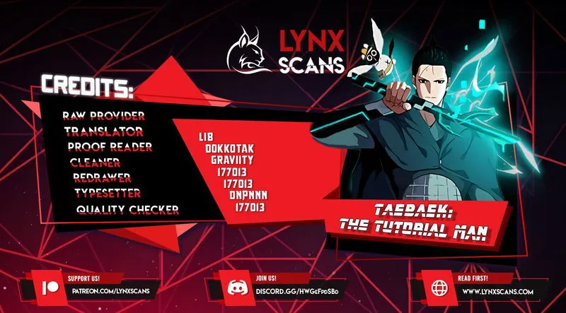 Taebaek The Tutorial Man Chapter 14 Online - página 1