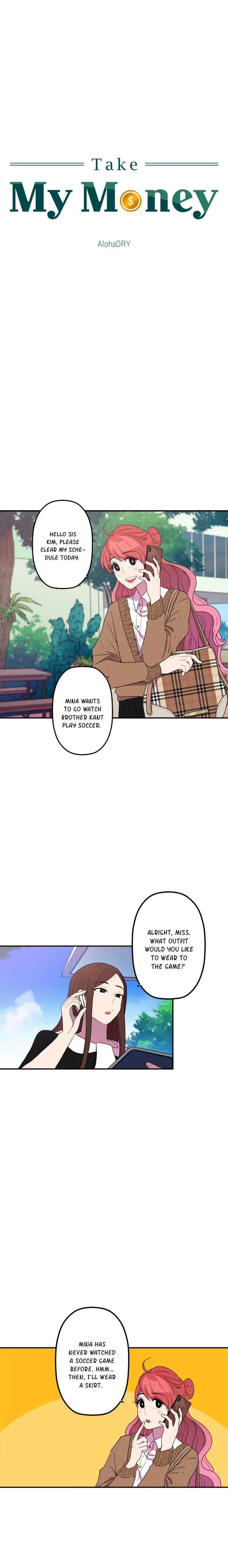 Take My Money Chapter 25 Online - página 1