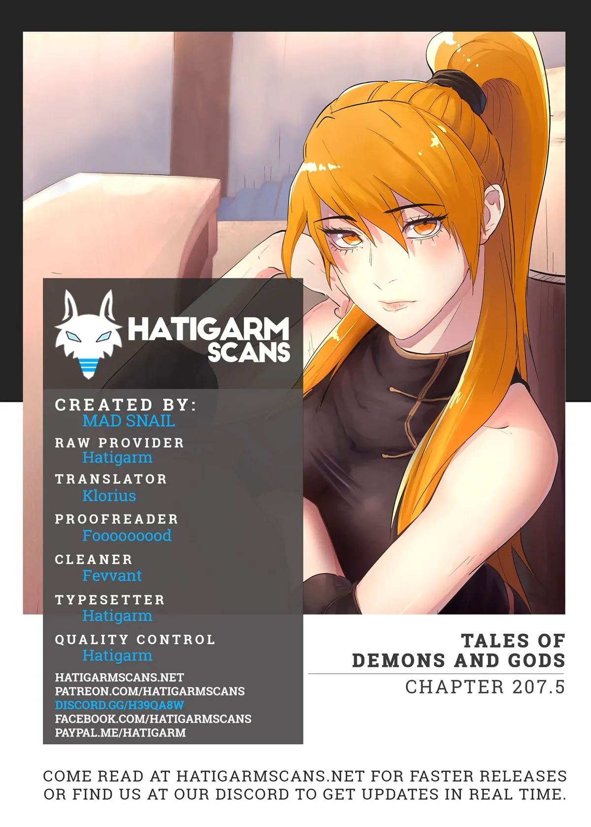 Tales of Demons and Gods Manhua Chapter 207 Online - página 1