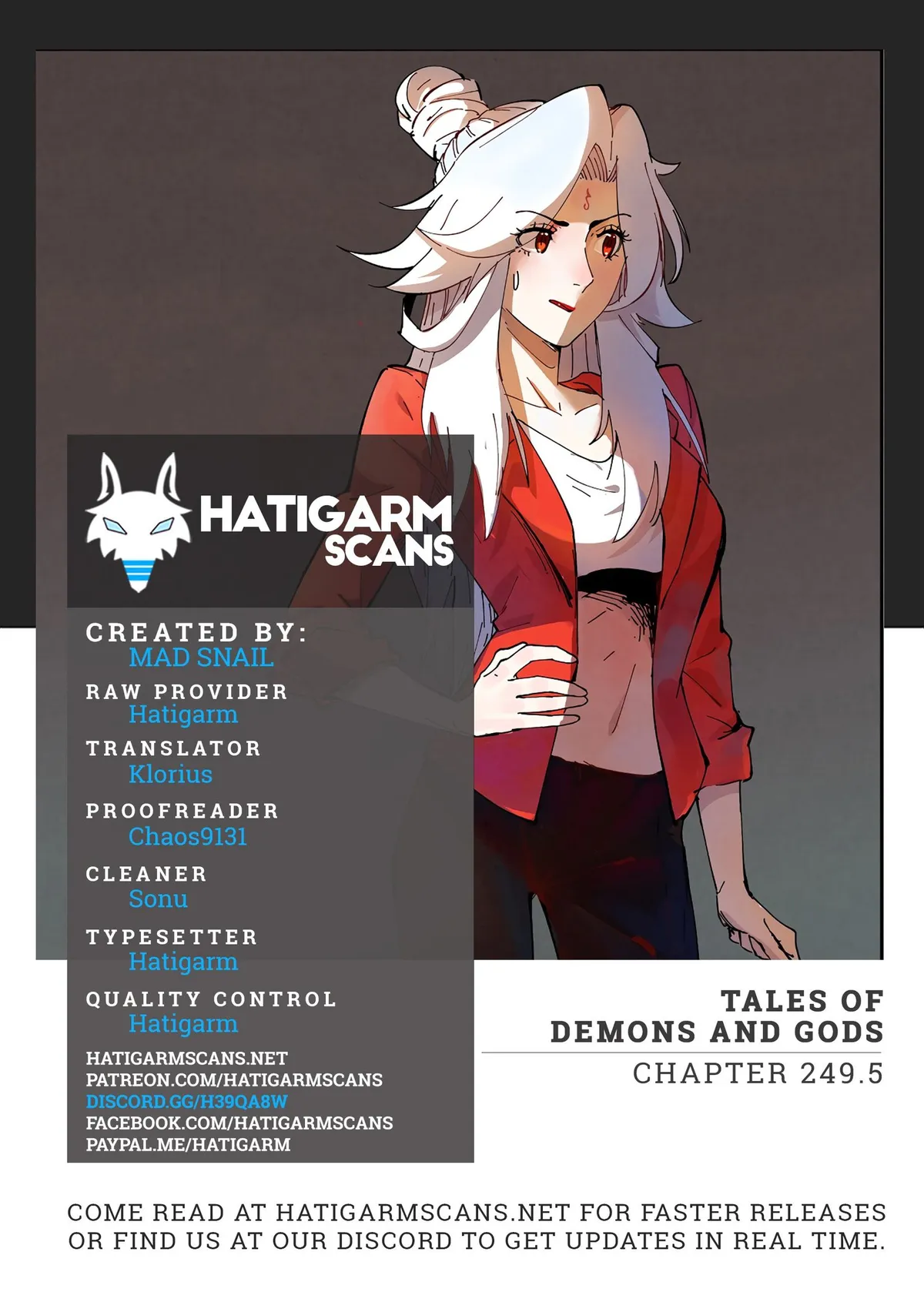 Tales of Demons and Gods Manhua Chapter 249 Online - página 1