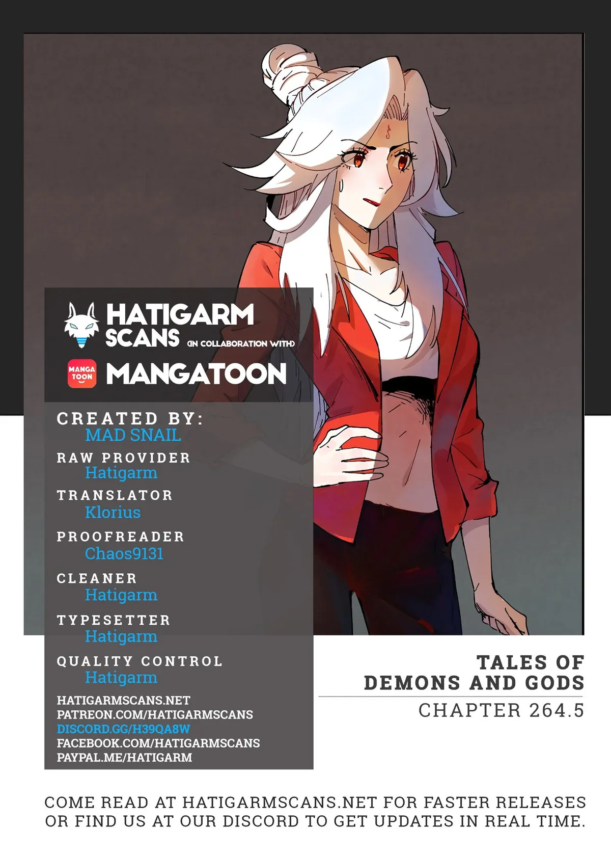 Tales of Demons and Gods Manhua Chapter 264 Online - página 1