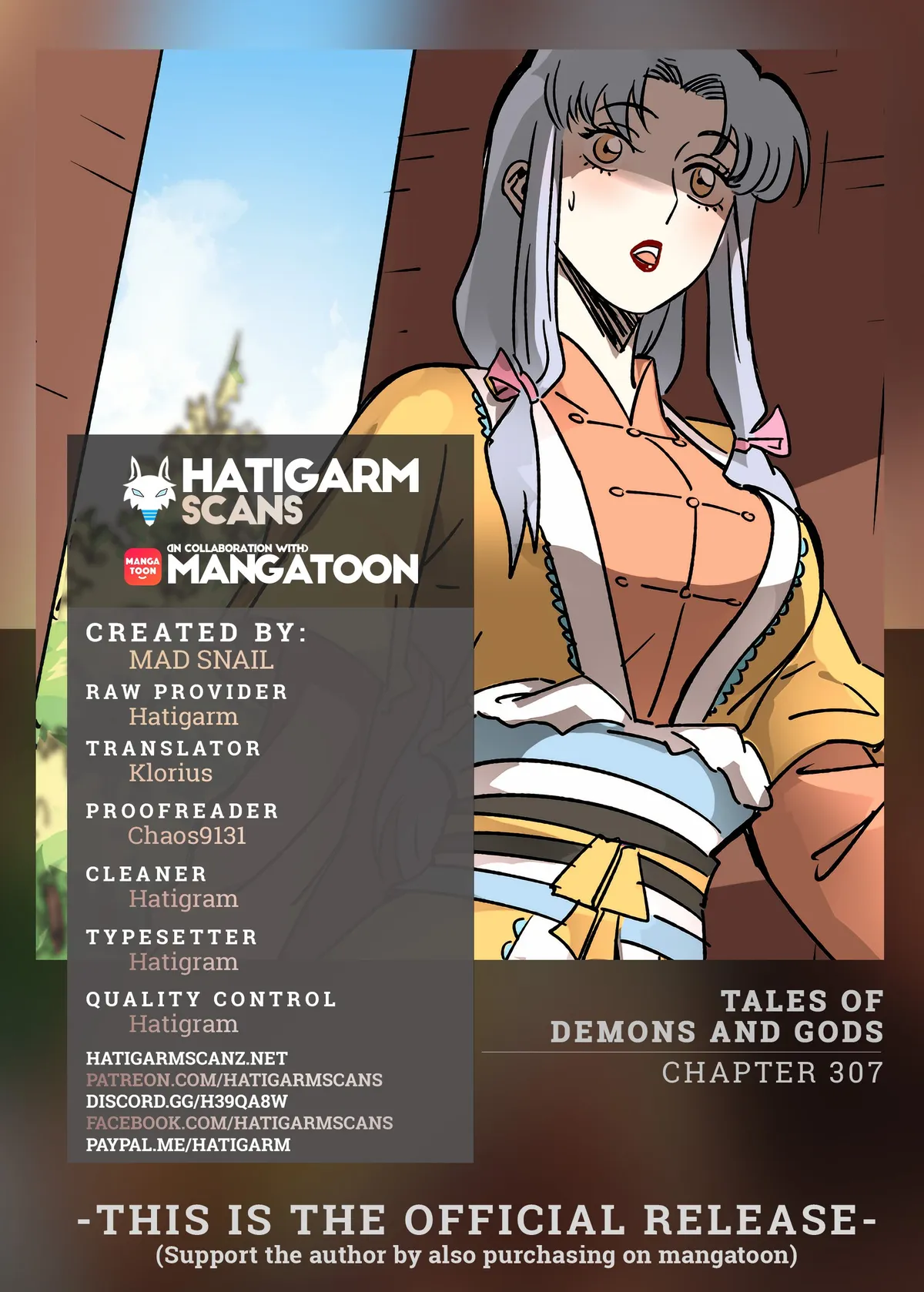 Tales of Demons and Gods Manhua Chapter 307 Online - página 1