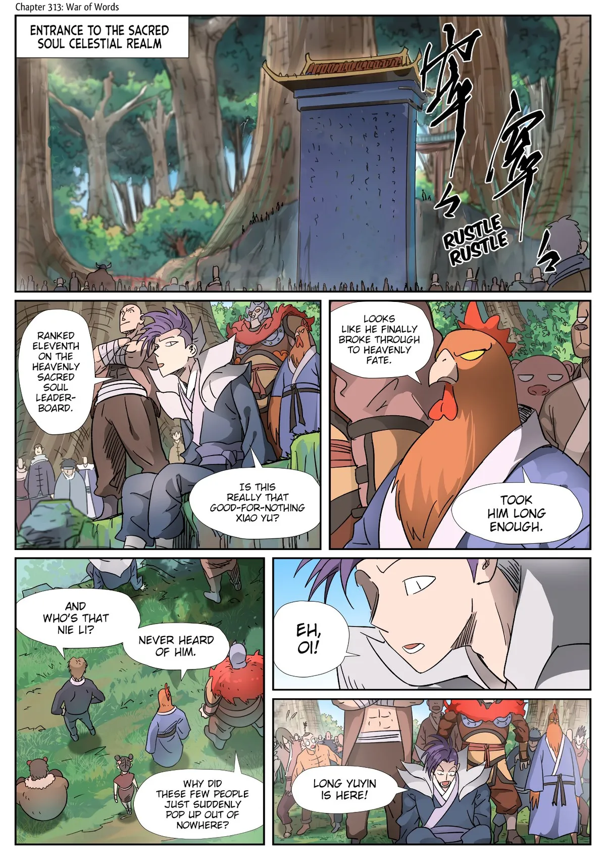 Tales of Demons and Gods Manhua Chapter 313 Online - página 1