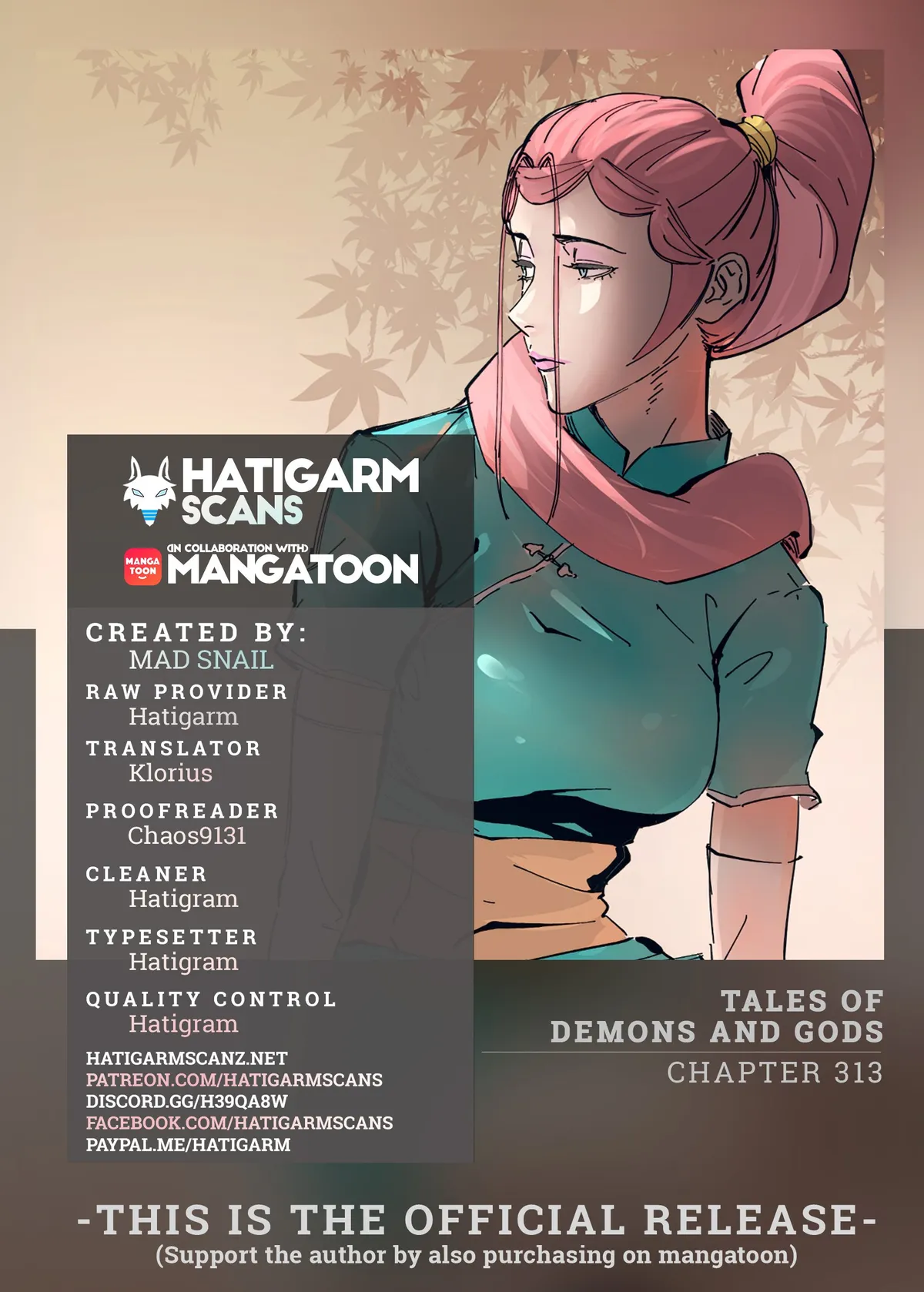 Tales of Demons and Gods Manhua Chapter 313 Online - página 3