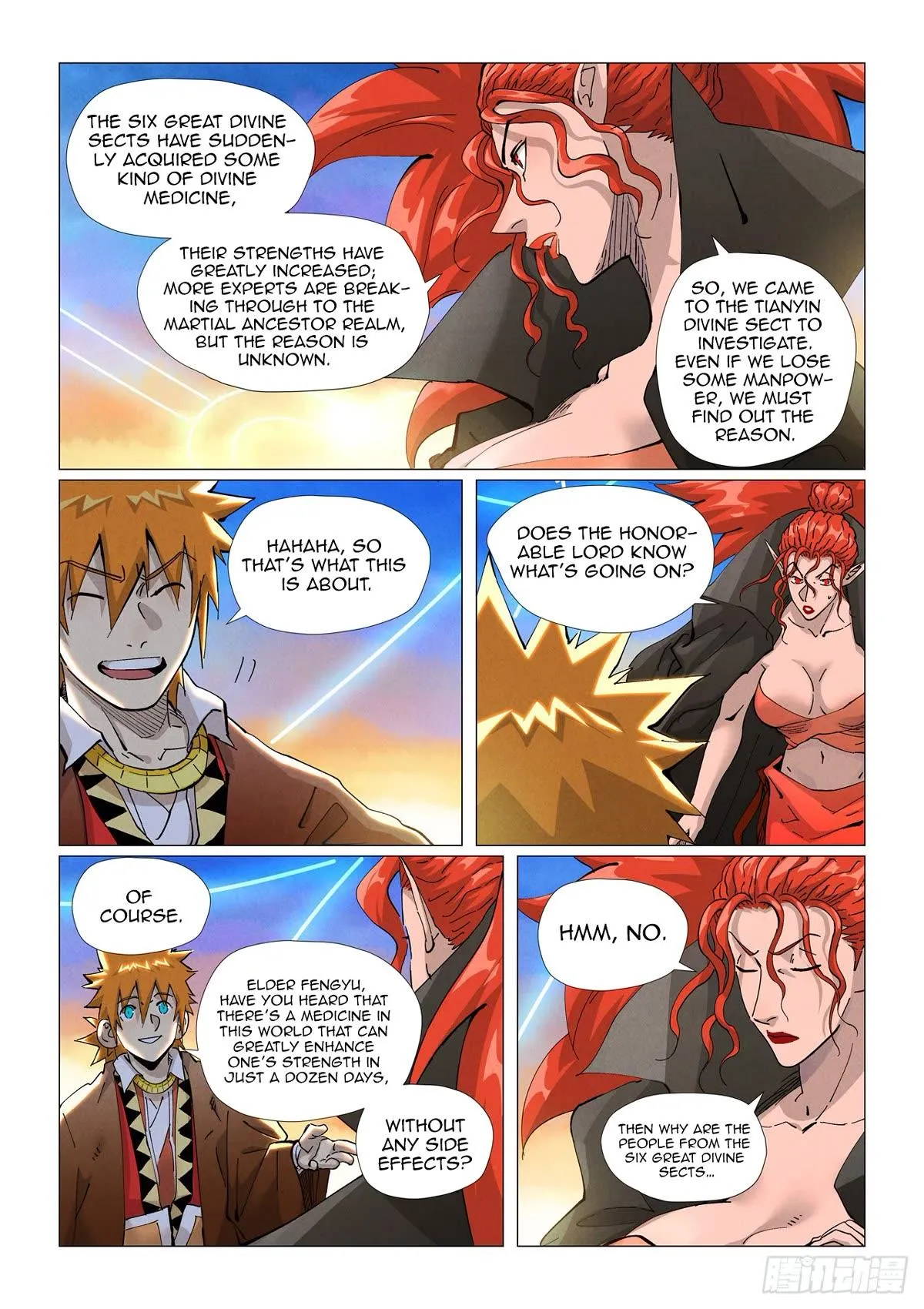 Tales of Demons and Gods Manhua Chapter 441 Online - página 7