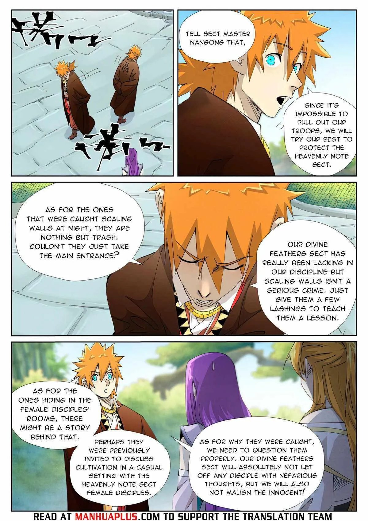 Tales of Demons and Gods Manhua Chapter 445 Online - página 8