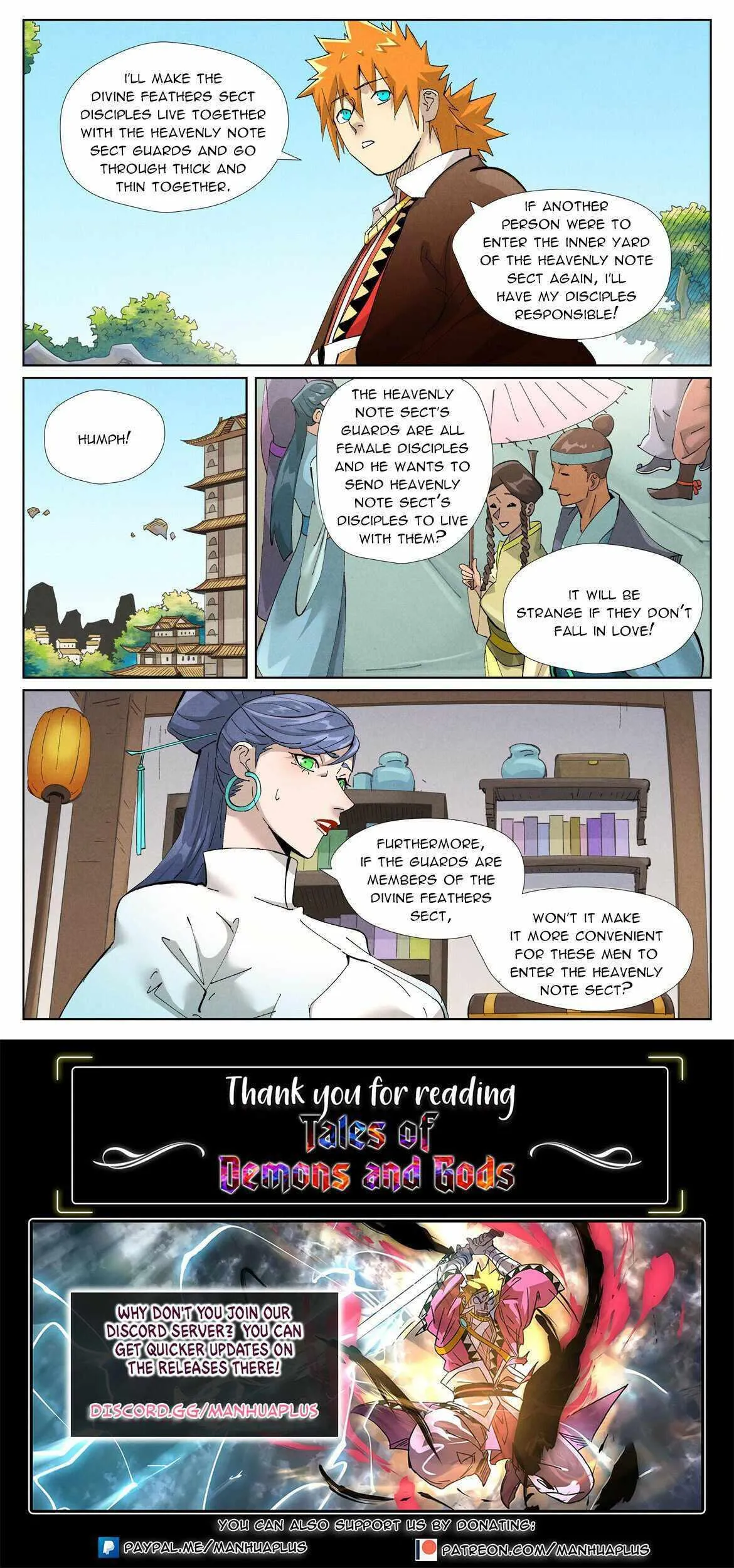 Tales of Demons and Gods Manhua Chapter 445 Online - página 10
