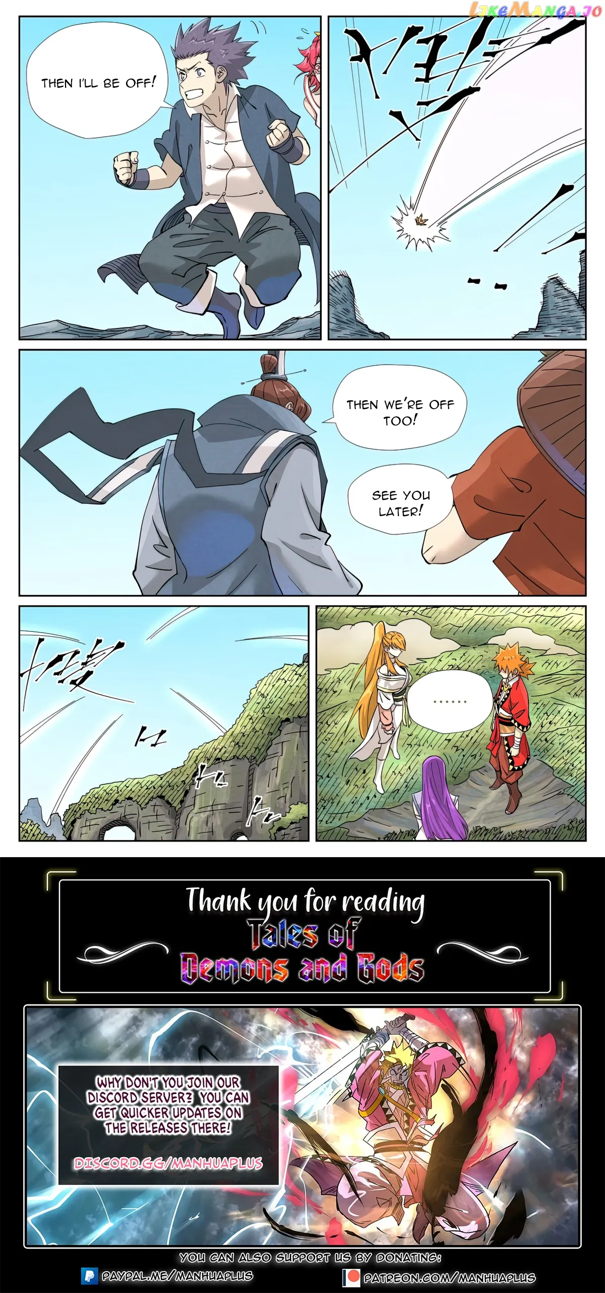 Tales of Demons and Gods Manhua Chapter 459 Online - página 11