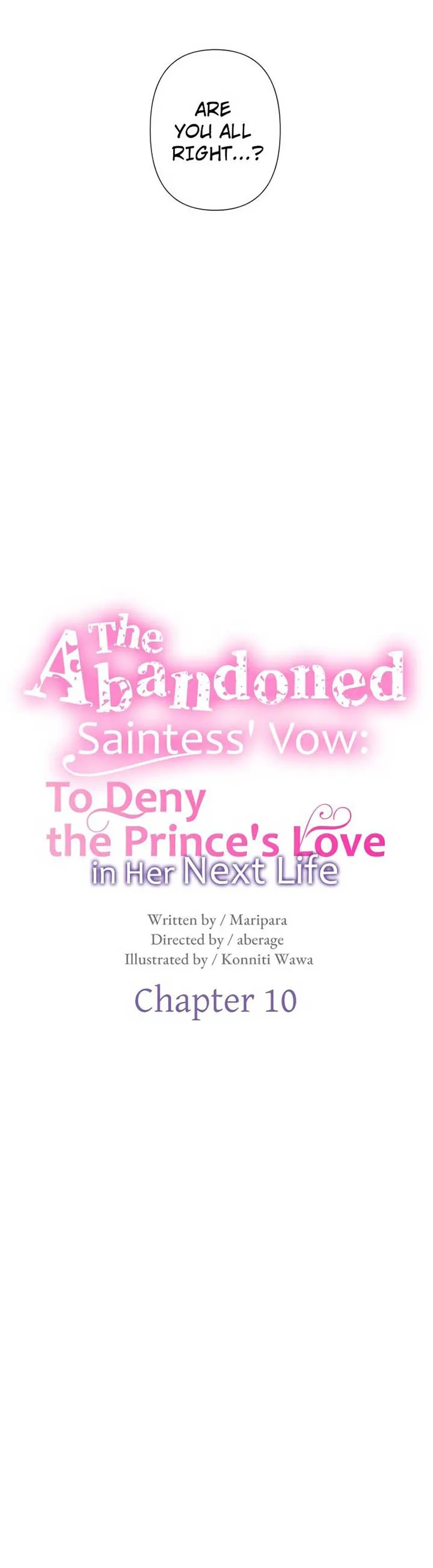 The Abandoned Saintess’s Vow: To Deny the Prince’s Love in Her Next Life Chapter 10 Online - página 5