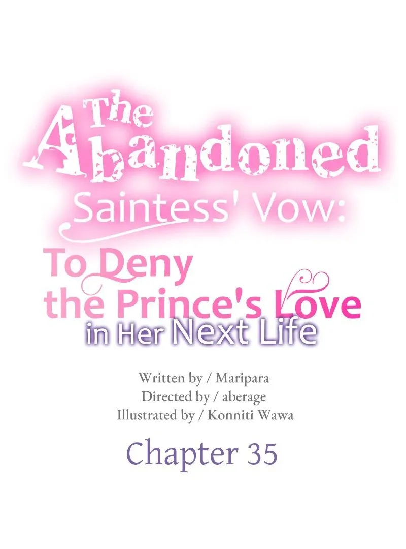 The Abandoned Saintess’s Vow: To Deny the Prince’s Love in Her Next Life Chapter 35 Online - página 9
