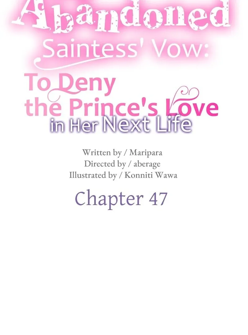 The Abandoned Saintess’s Vow: To Deny the Prince’s Love in Her Next Life Chapter 47 Online - página 10