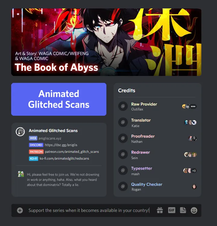 The Abyssal Seed Chapter 12 Online - página 1