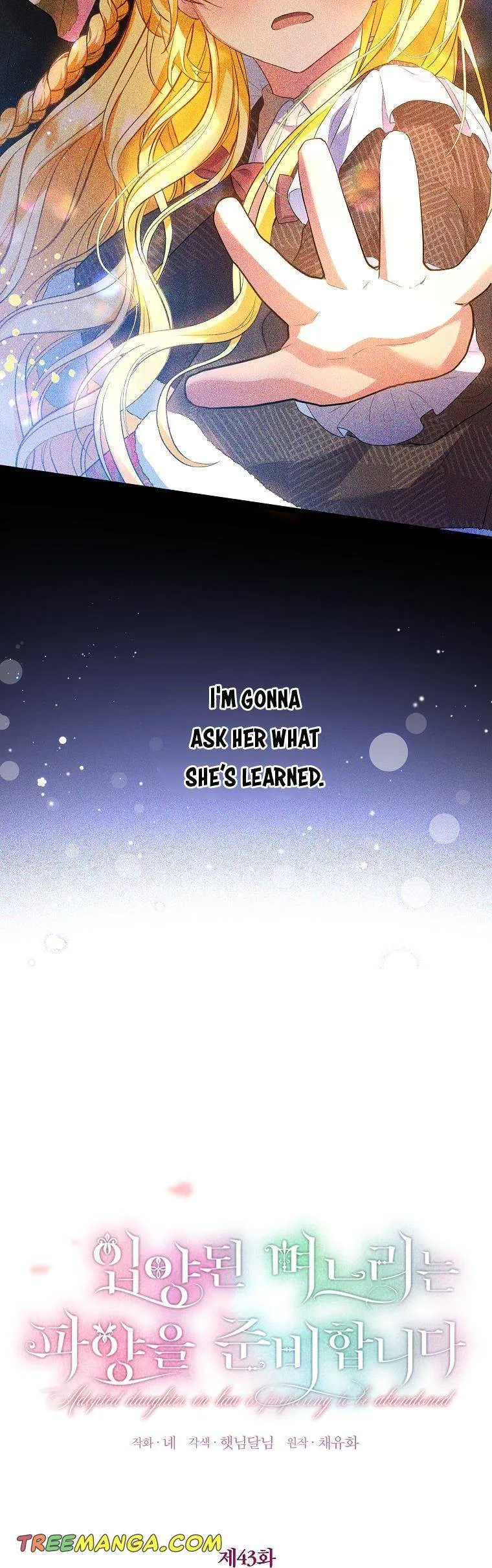 The adopted daughter-in-law wants to leave Chapter 43 Online - página 10