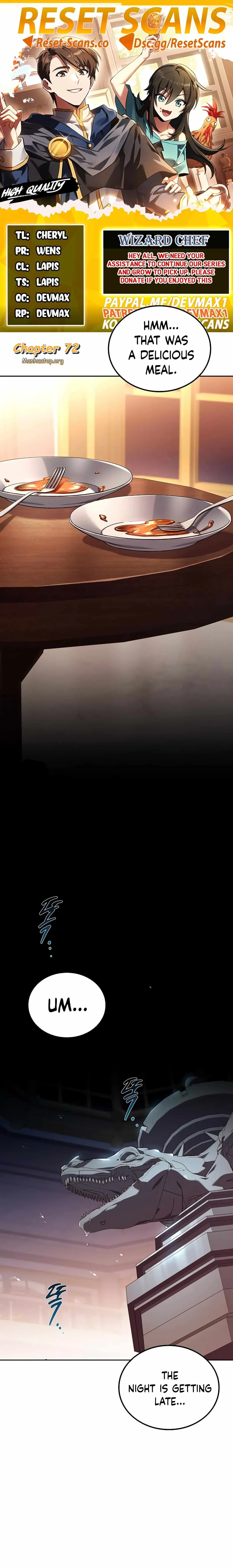 The Archmage’s Restaurant Chapter 72 Online - página 1