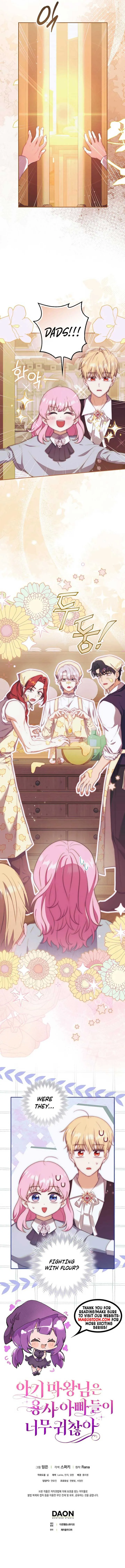 The Baby Demon King Finds The hero Dads Way Too Annoying Chapter 24 Online - página 8