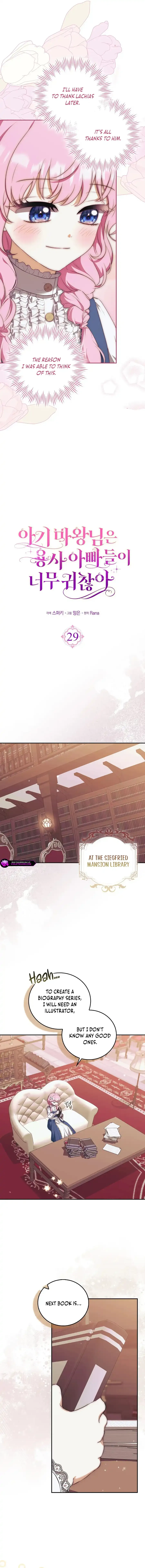 The Baby Demon King Finds The hero Dads Way Too Annoying Chapter 29 Online - página 7