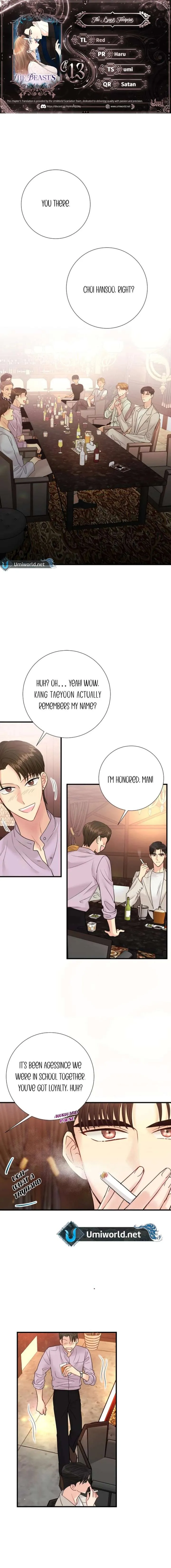 The Beast’s Footprints Chapter 13 Online - página 1
