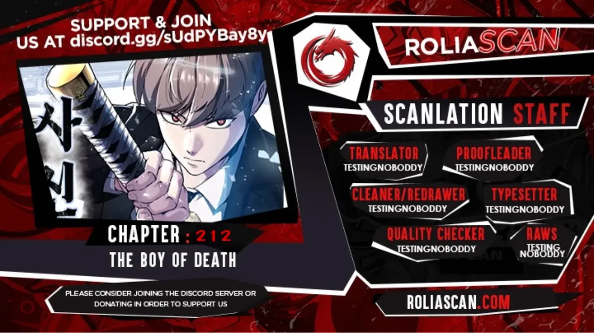 The Boy of Death Chapter 212 Online - página 1