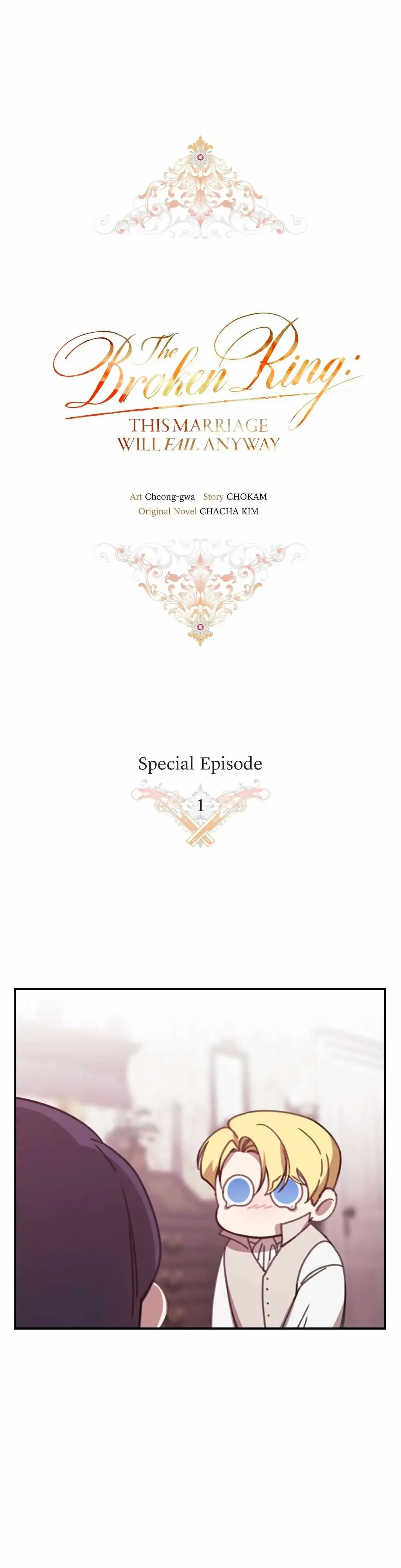 The Broken Ring : This Marriage Will Fail Anyway Chapter 107.5 Online - página 1