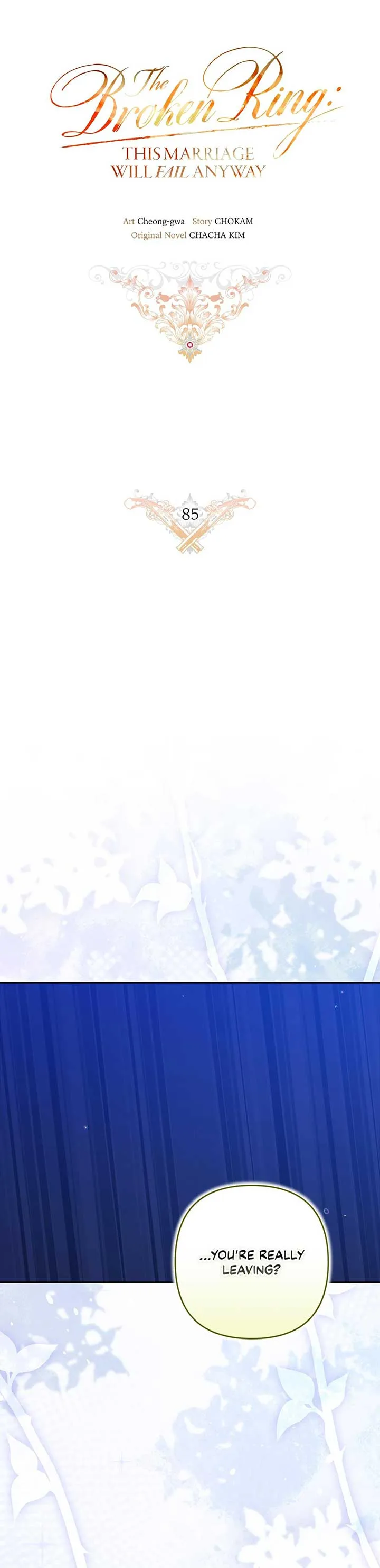 The Broken Ring : This Marriage Will Fail Anyway Chapter 85 Online - página 7