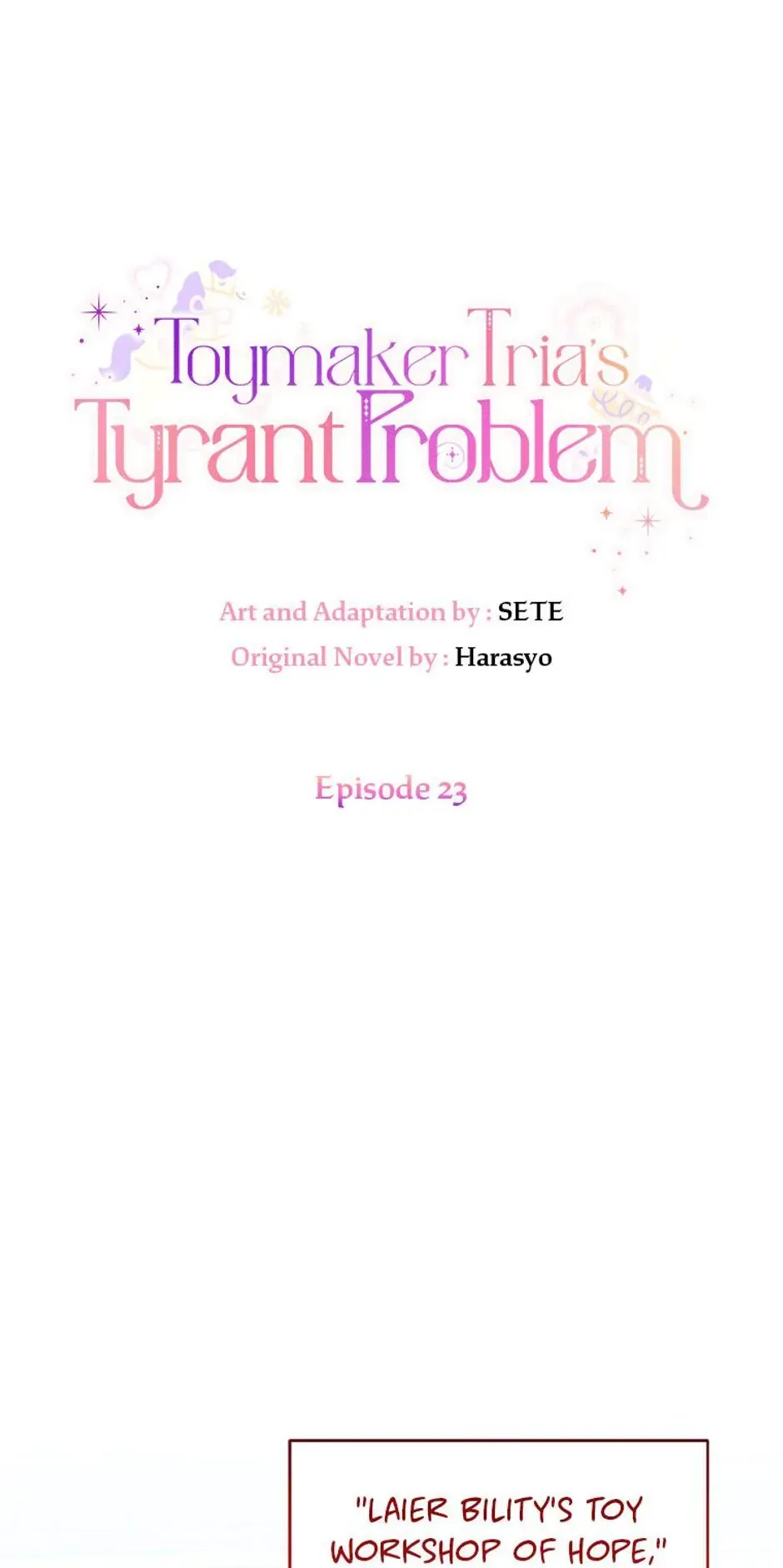 The Business Is Closed Due To The Tyrant Parents Chapter 23 Online - página 1