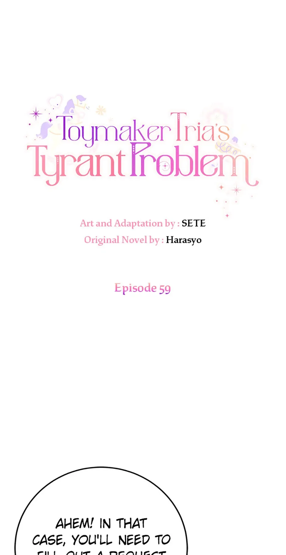 The Business Is Closed Due To The Tyrant Parents Chapter 59 Online - página 1