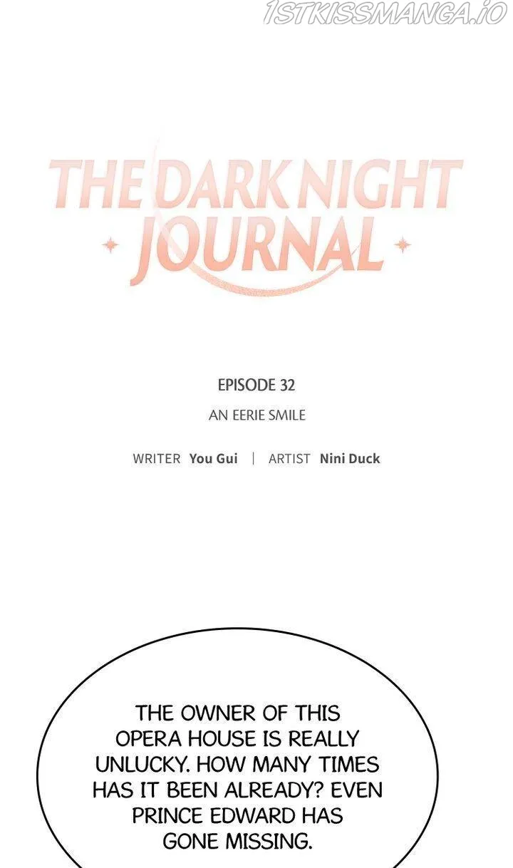 The Dark Night Journal Chapter 32 Online - página 1