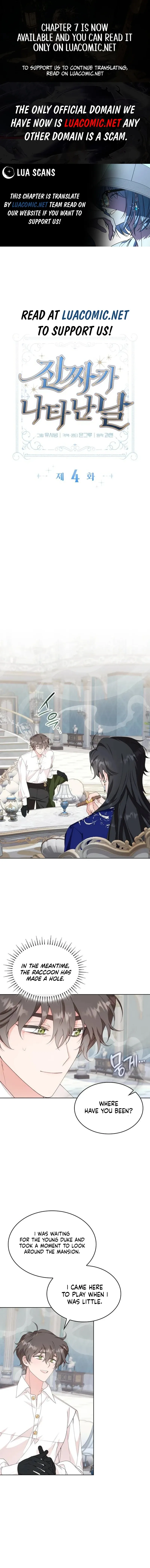 The Day The Real One Appeared Chapter 4 Online - página 1