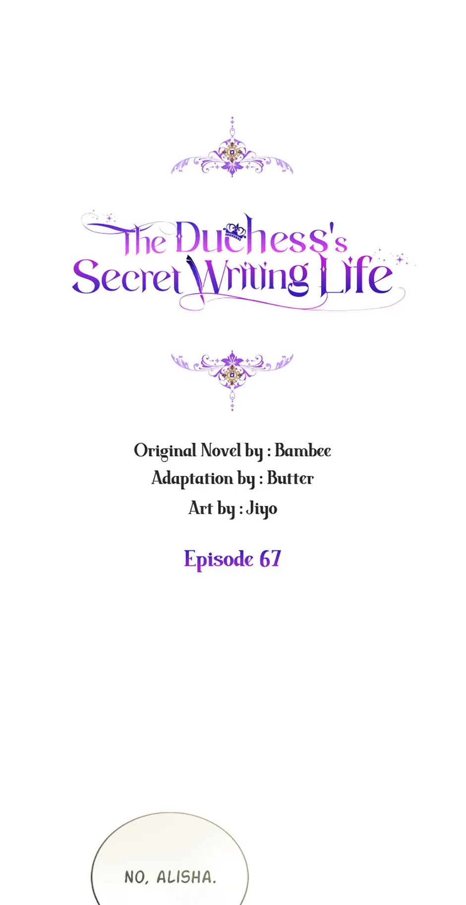 The Duchess’ Secret Writings Chapter 67 Online - página 1