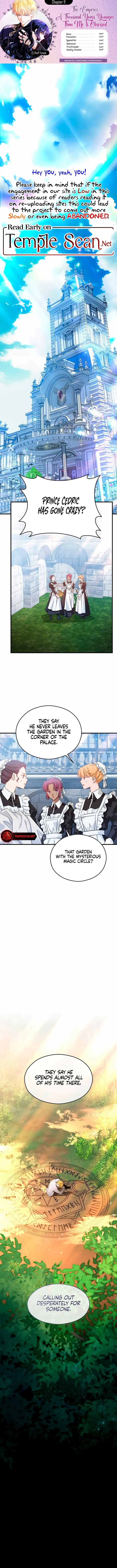 The Emperor, A Thousand Years Younger Than Me, Is Obsessed Chapter 11 Online - página 1