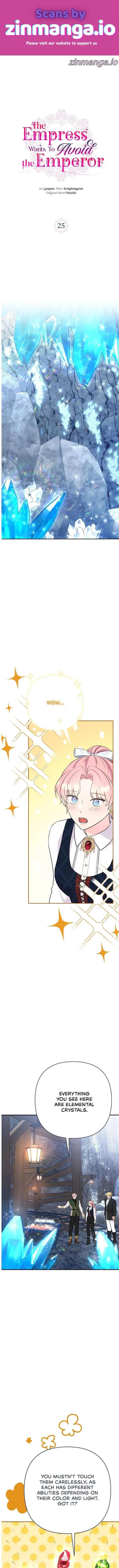 The Empress Wants To Avoid the Emperor Chapter 25 Online - página 2