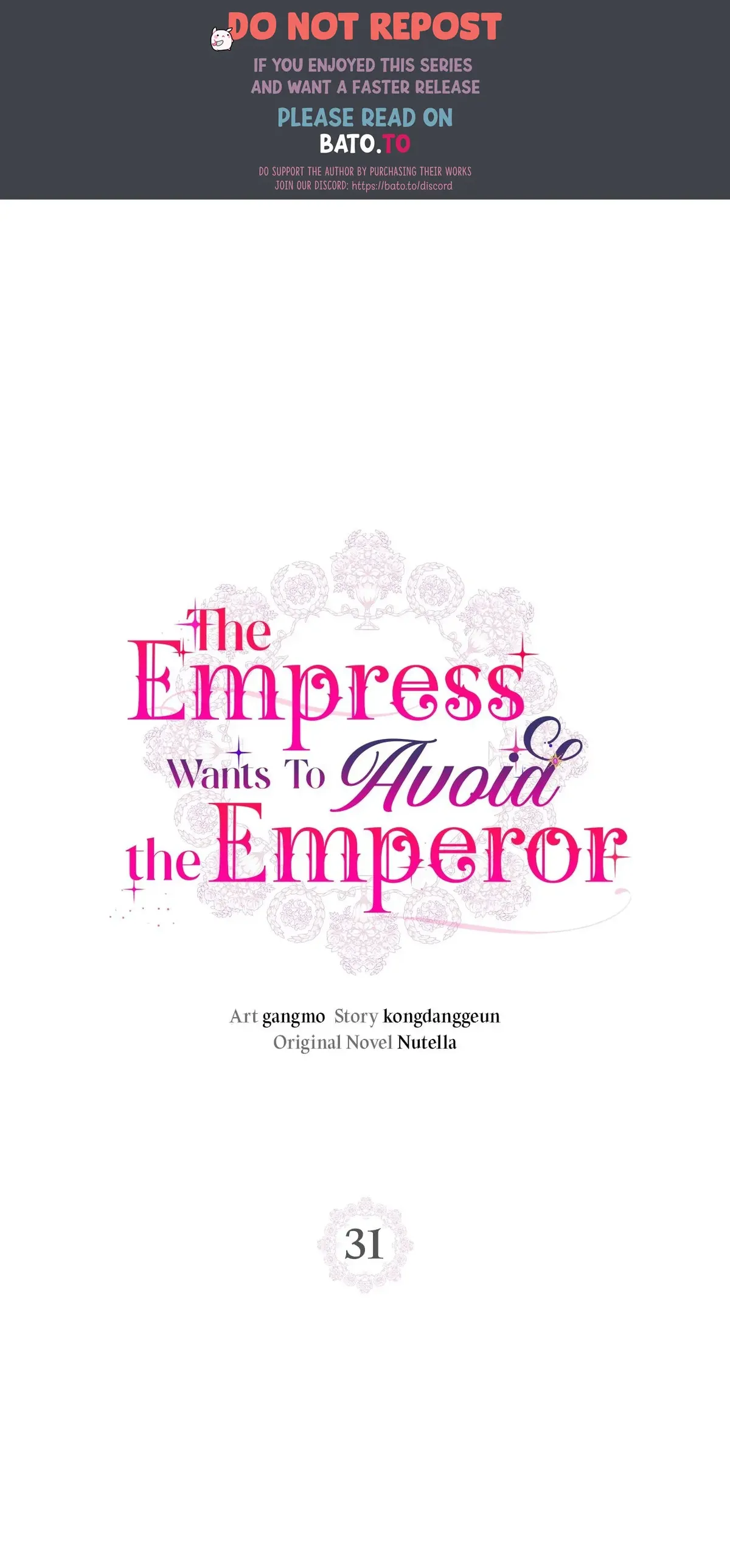 The Empress Wants To Avoid the Emperor Chapter 31 Online - página 1