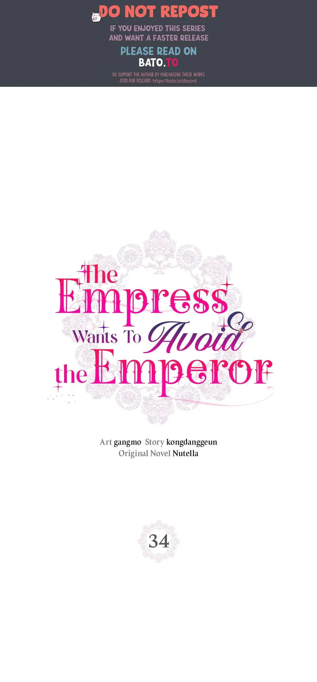 The Empress Wants To Avoid the Emperor Chapter 34 Online - página 1