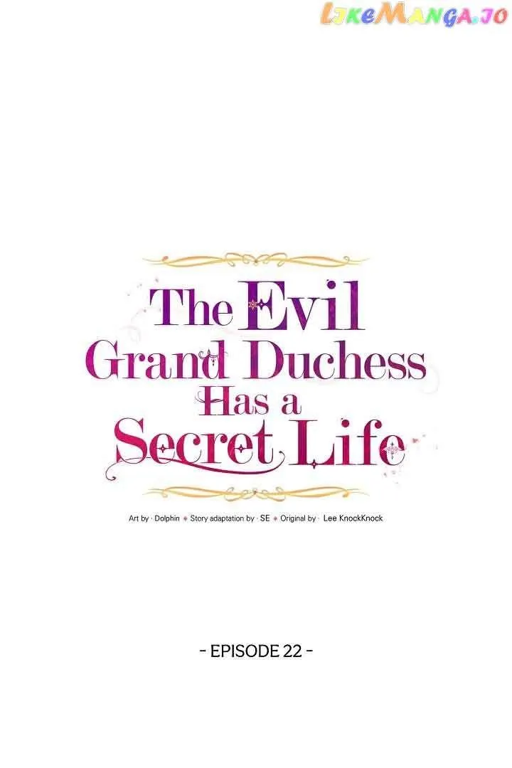 The Evil Grand Duchess Has a Secret Life Chapter 22 Online - página 23